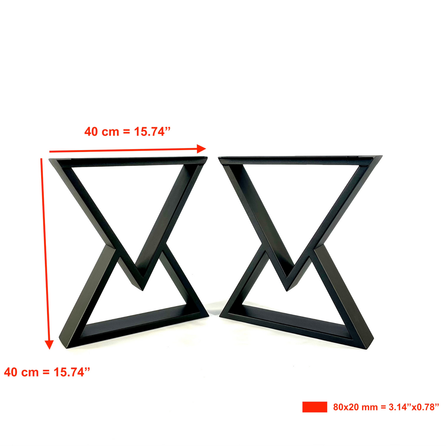Bench legs - DIAMOND