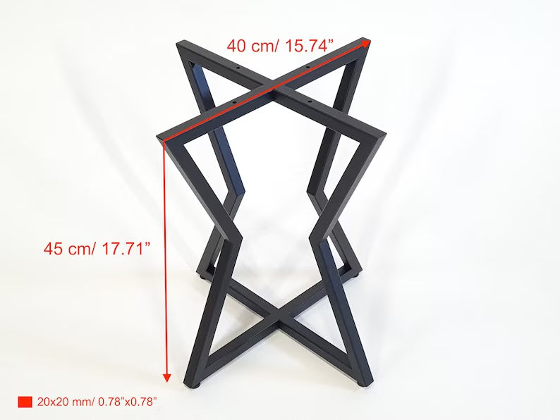 Coffee table base - SMALL STAR 2/2