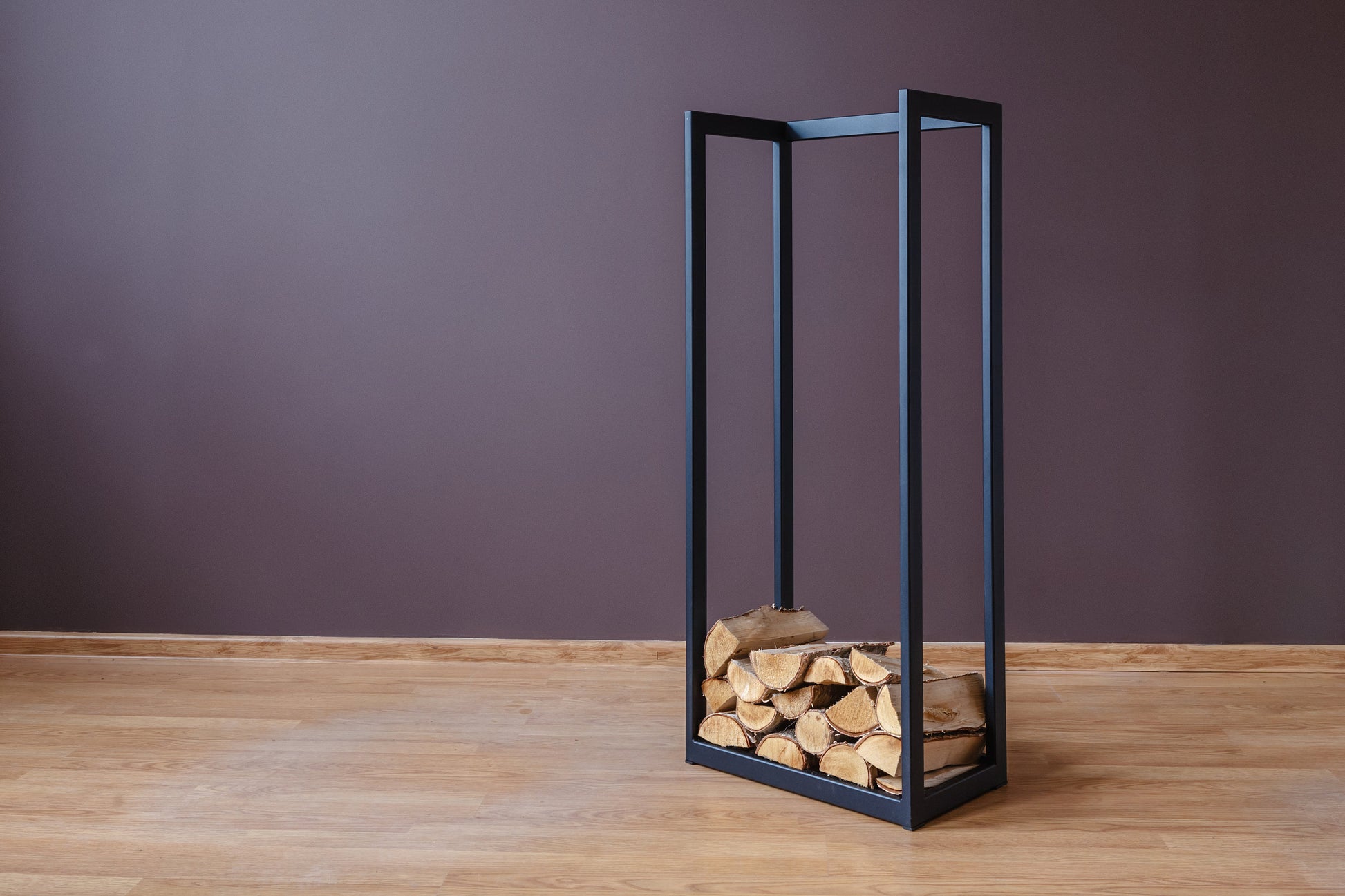 STEEL FIREWOOD RACK, Steel firewood holder