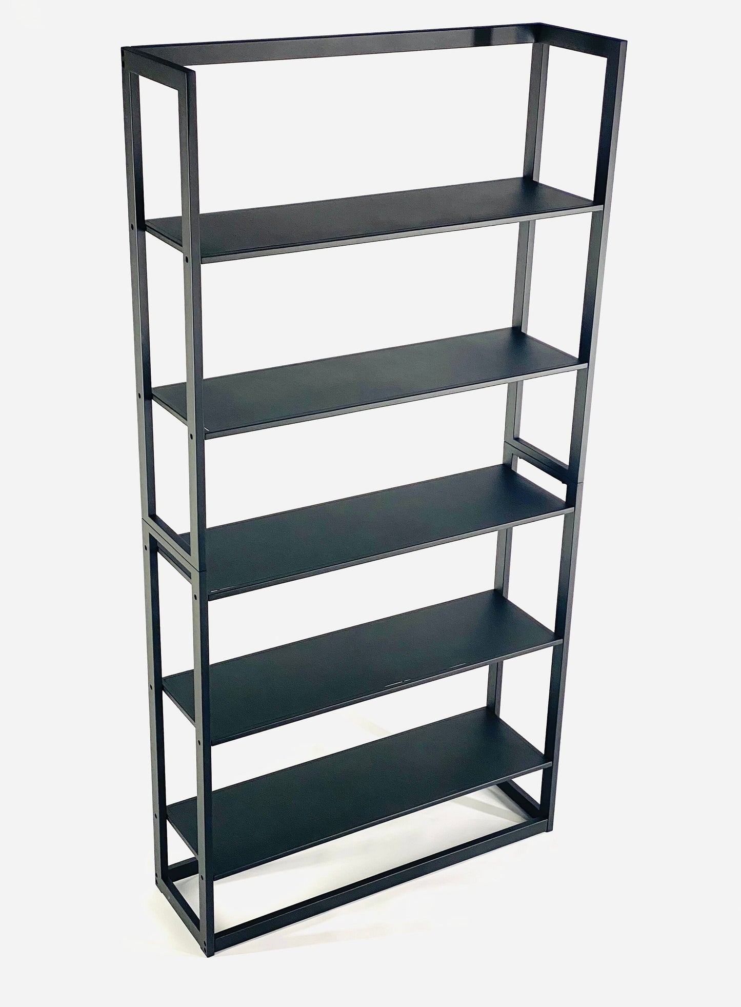 Free standing METAL SHELVING UNIT for books/folders/plants/home accessories/Steel stand/ Storage organiser/Kitchen shelving/Bathroom shelvin