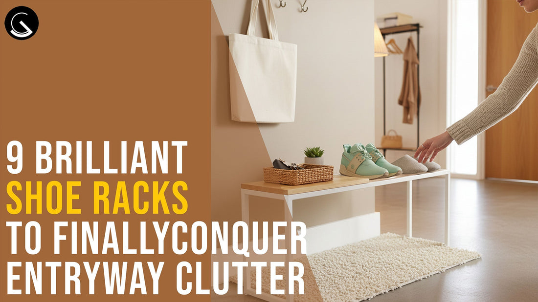 9 Brilliant Shoe Racks to Finally Conquer Entryway Clutter