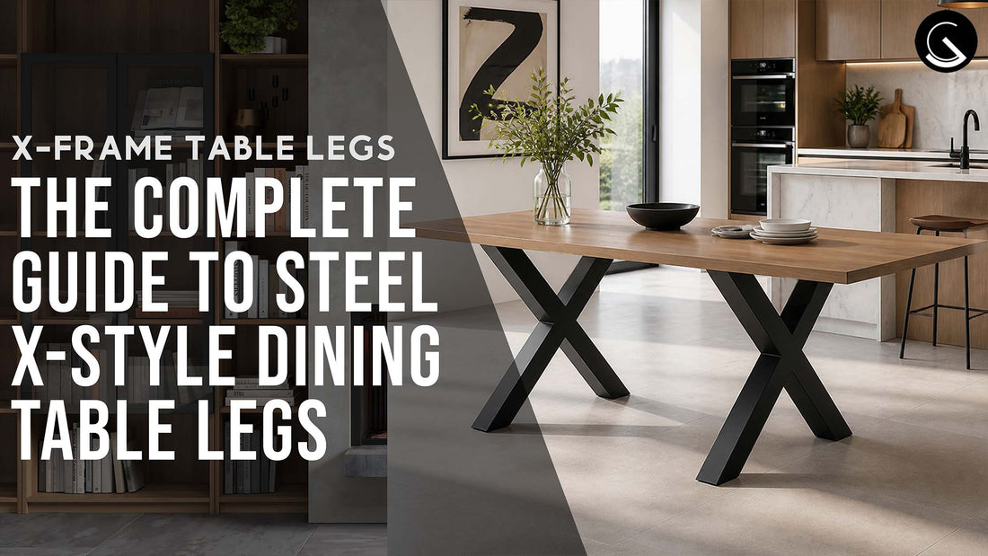 X Frame Table Legs: The Complete Guide to steel x-style dining table legs