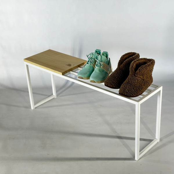 Stand Boot Compact Shoe Stand - BOOT WHITE – Gjsteelandwood