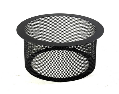 Close-up with steel coffee table base covered with powder coating