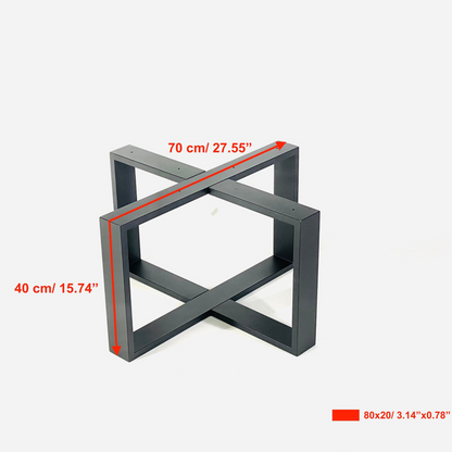 Coffee table base - SMALL SQUARE