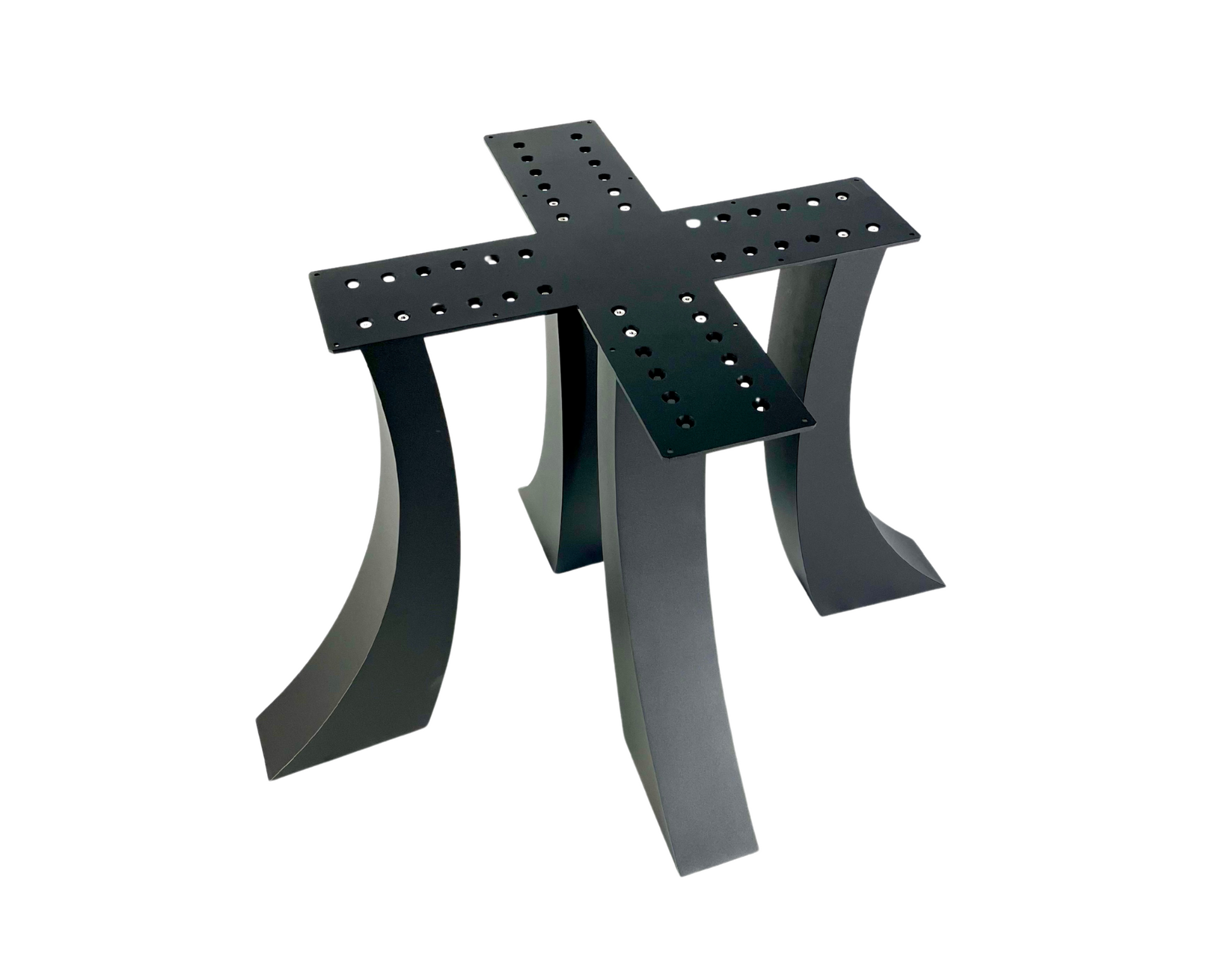 Top view of Heavy Duty Table Base - TRESTLE FOUR