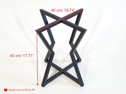 Coffee table base - SMALL STAR 2/2