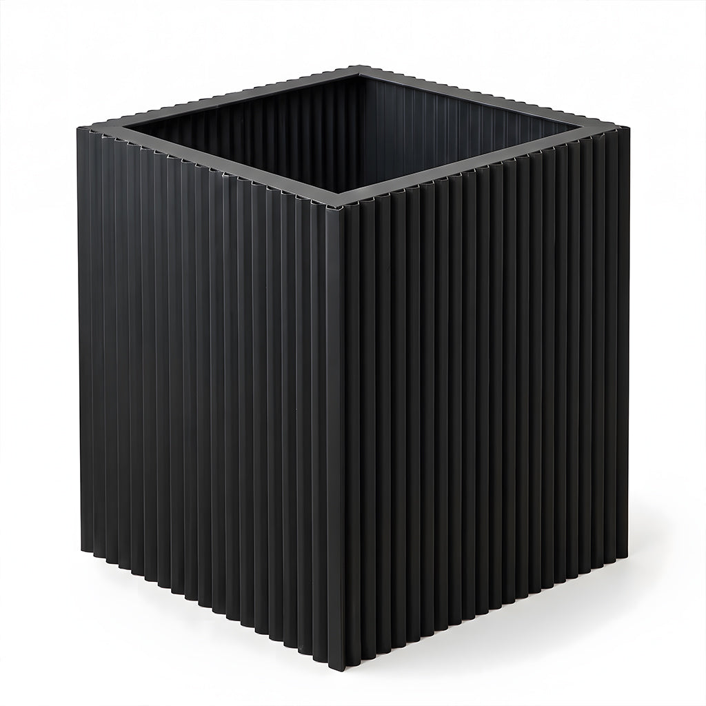 Fluted Steel Dining Table Base