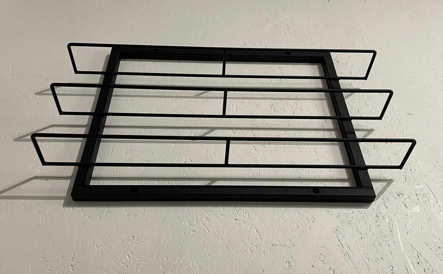 Wall-Mounted Metal Wine Rack - VINO