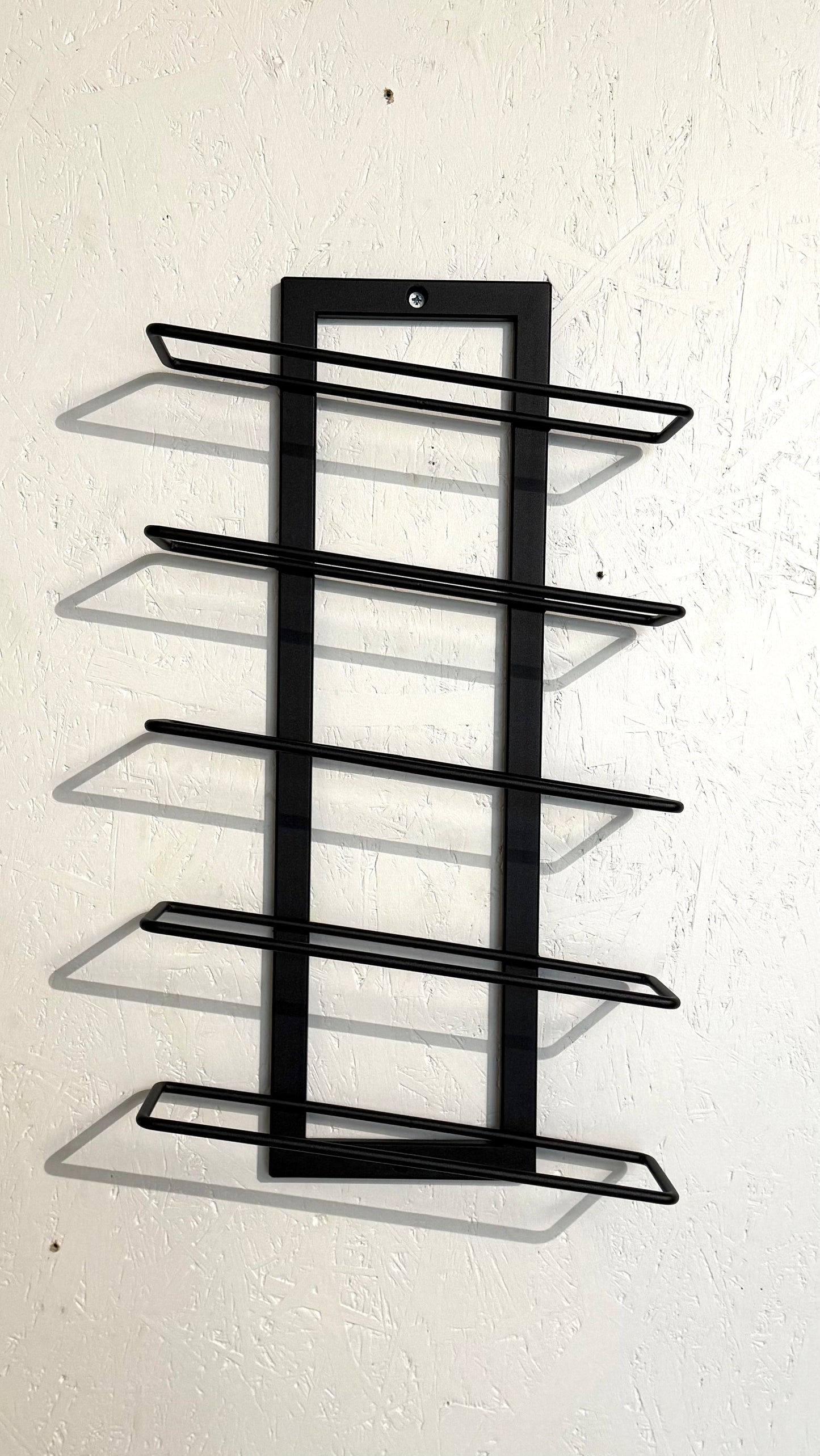 Wall-Mounted Metal Wine Rack - APPLE