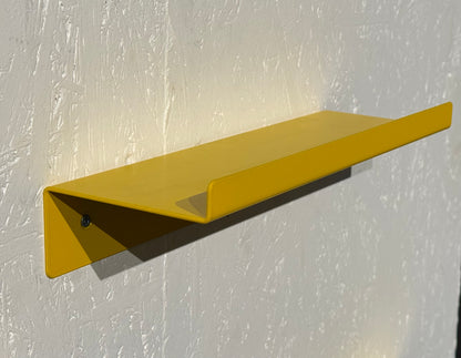 Modern Steel Wall Shelf Set with Towel Bar and Toilet Paper Holder