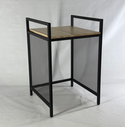 Side view of Steel Stand for Washing Machine and Dryer - AIR