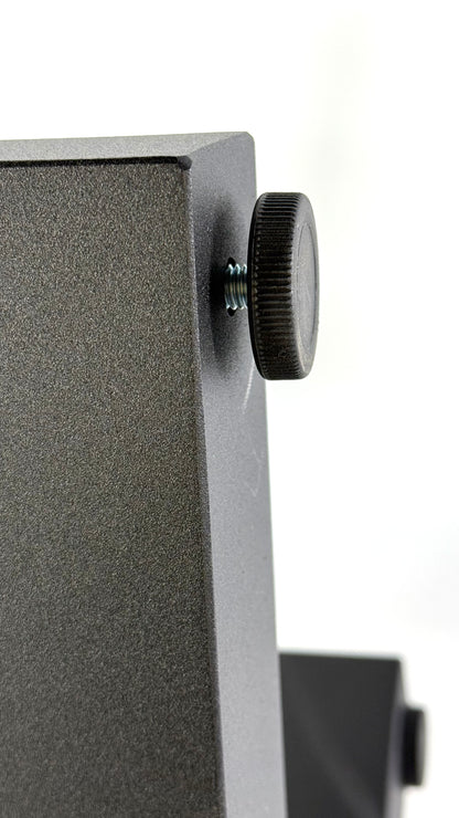 Close-up with bottom part of Metal Dining Table Base - SUN