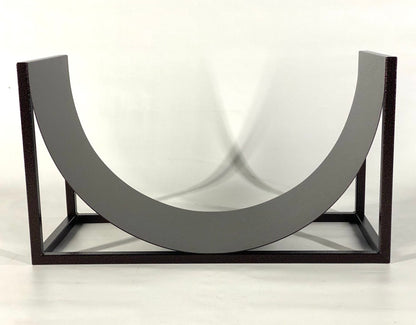 Side view of Firewood rack - WAVE