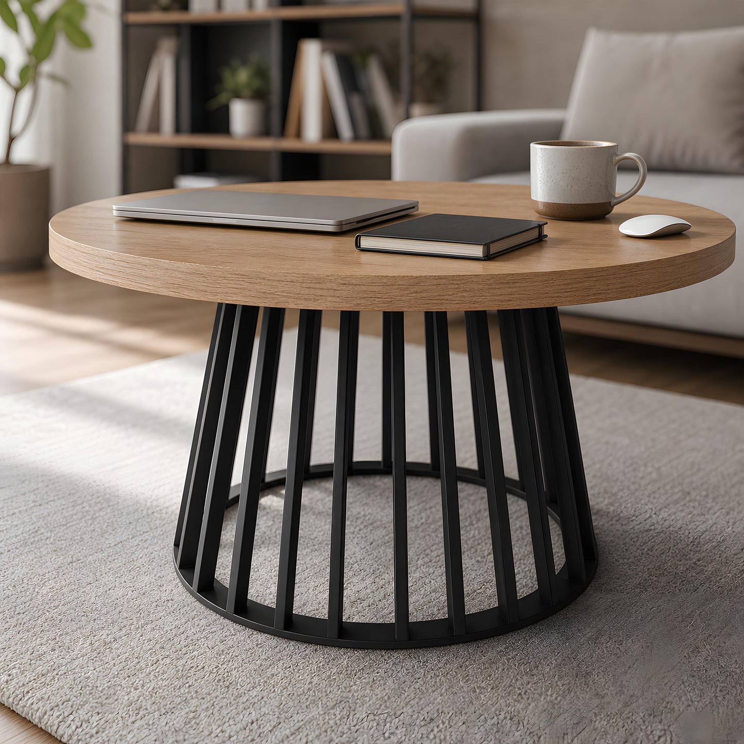 Modern Round Metal Table Base_Product
