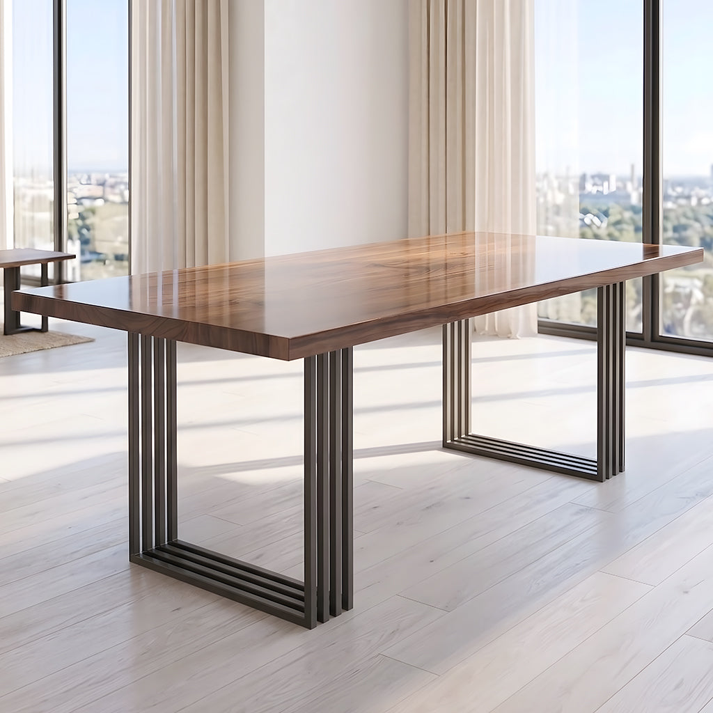Modern Steel Table Legs - STRIPES