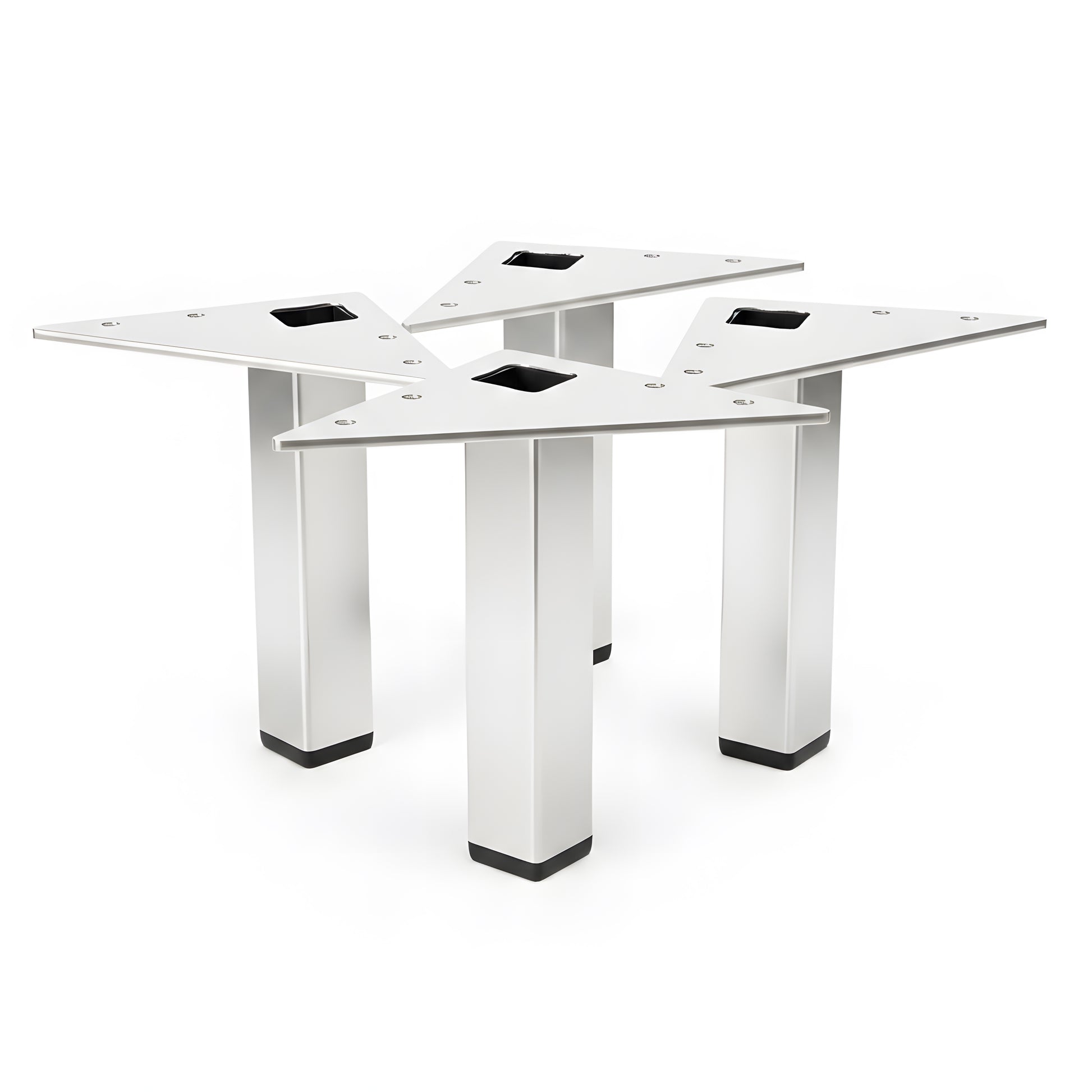 Powder Coated Cabinet Feet_square steel furniture legs Batch
