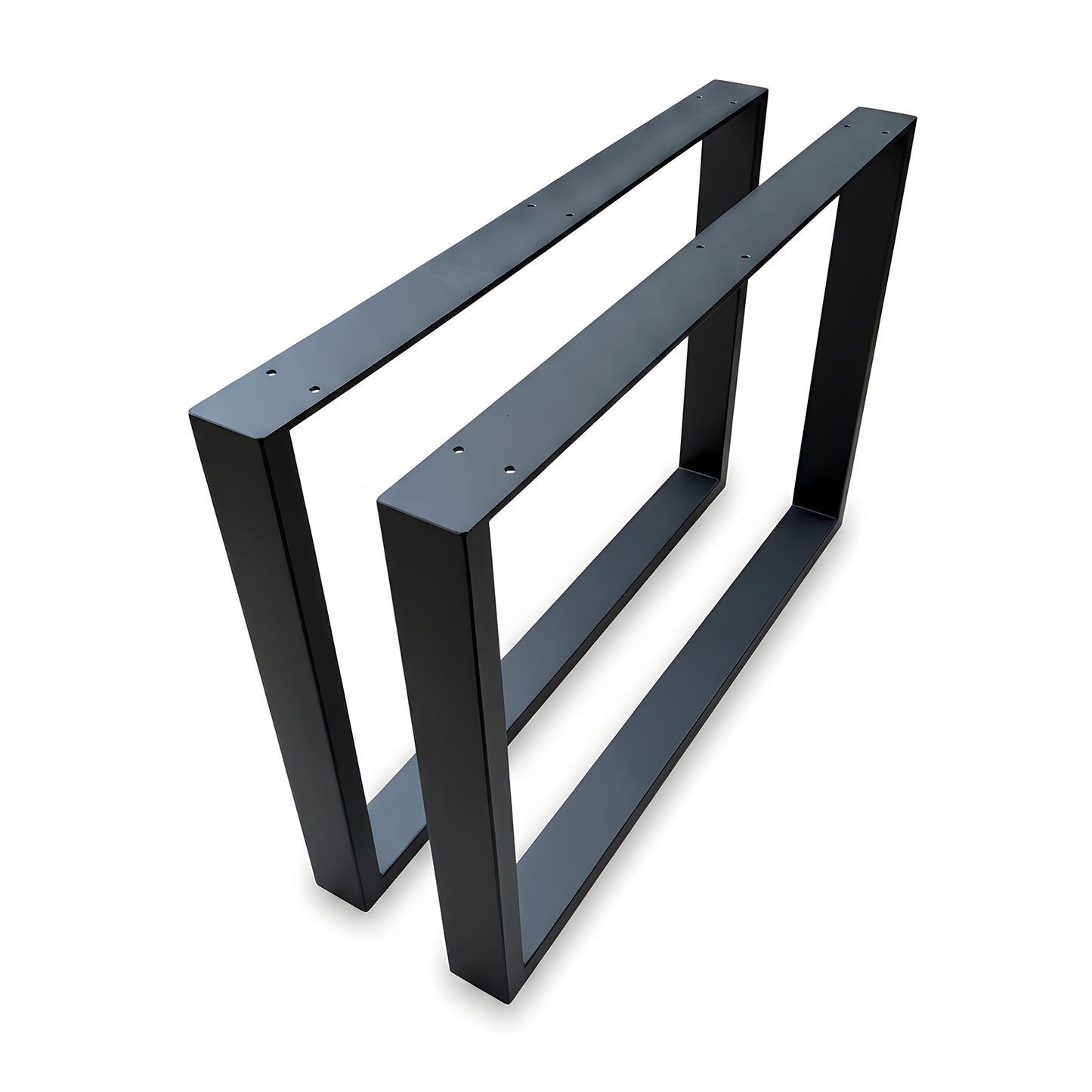 Square Metal Furniture Legs - Black