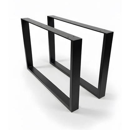 Square Metal Furniture Legs - Black_02