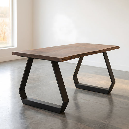 Strong and Sturdy Dining Table Legs - PEAR HALF