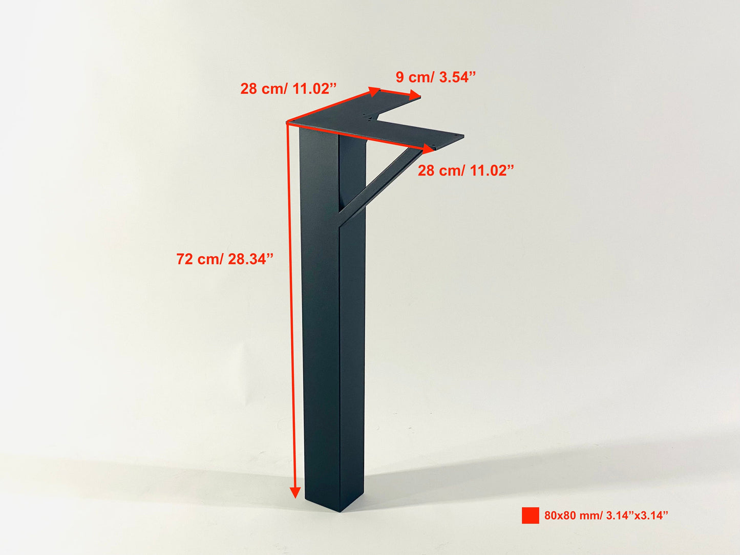 EXCLUSIVE SET of 4 dining table legs,Industrial style table legs,Steel metal table legs,Dining table legs,Kitchen table legs