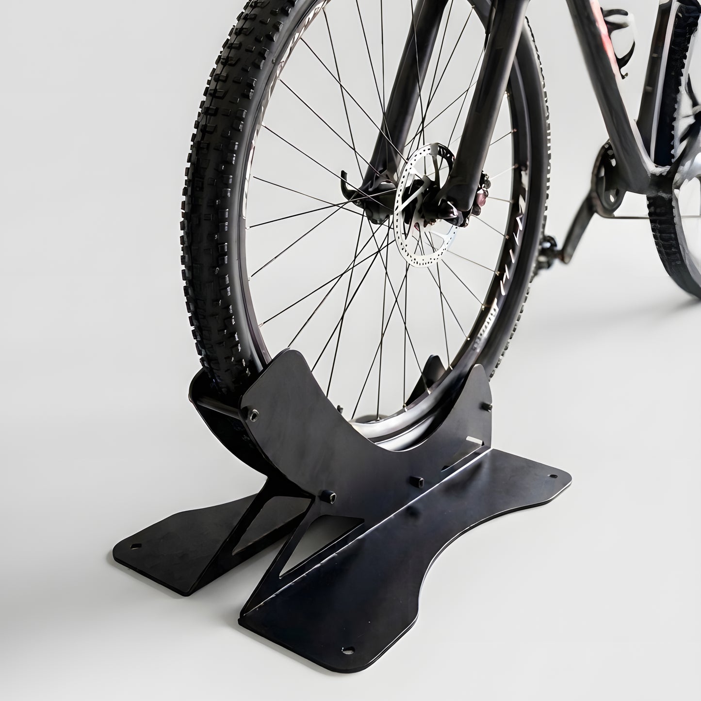 Heavy Duty Steel Bicycle Rack | Industrial Floor Stand Bike Holder