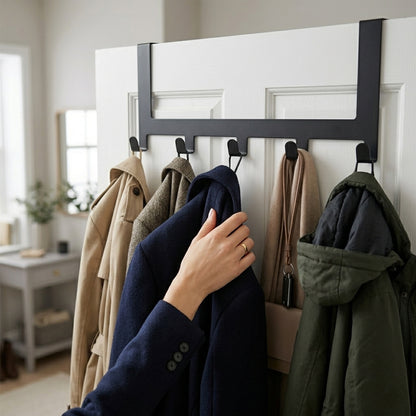 modern over door hook rack, no grill