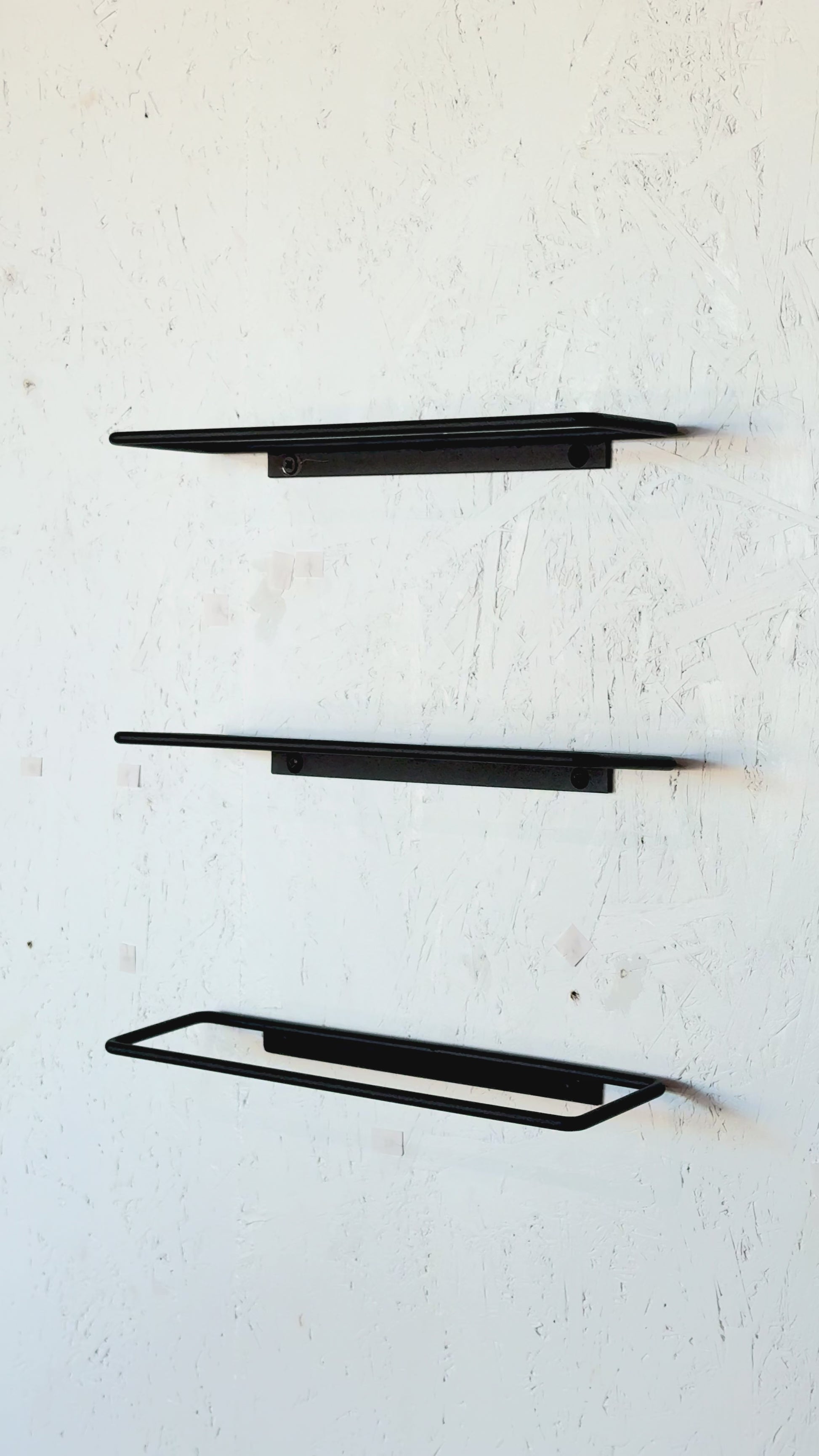 Video of 3 Metal Wine Shelfs - SLIM