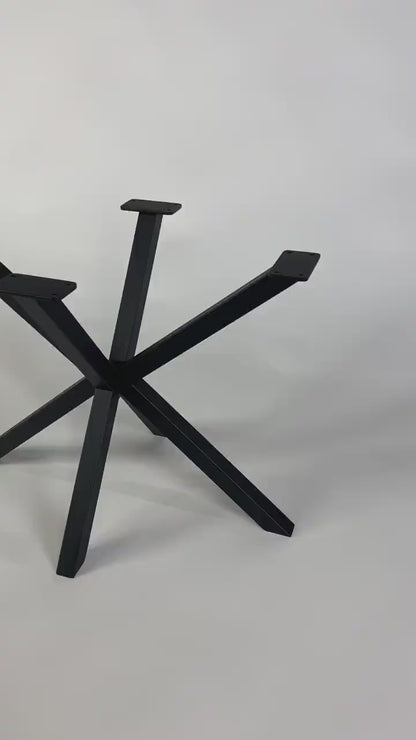 STEEL SPIDER STYLE coffee table base for oval or rectangular table top,Metal table base,Metal table legs,Coffee table base,Coffee table legs