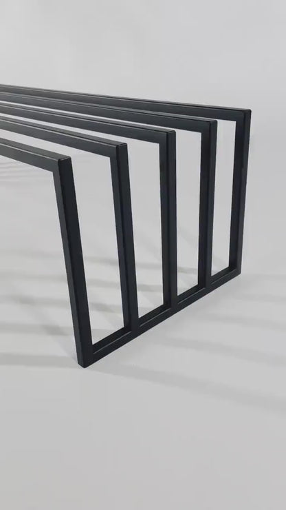 Ultra modern industrial style STEEL SHOE RACK