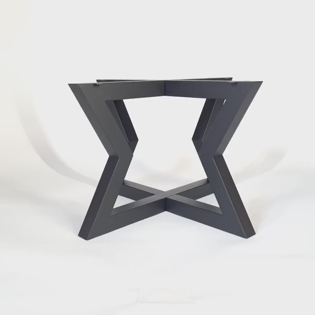 Coffee table BASE for ROUND and SQUARE table top,Industrial style table base,Steel metal table base,Dining room base,Steel table legs