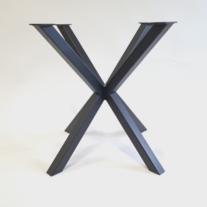 SPIDER table base,Dining table base,Industrial table base,Steel table base,Metal table base,Restaurant table base,Cafe table/Diagonal 80 cm