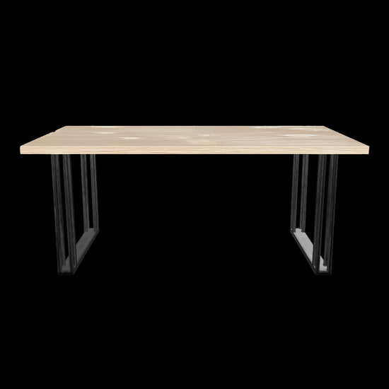Desk table legs - SQUARE Style 3D Model view