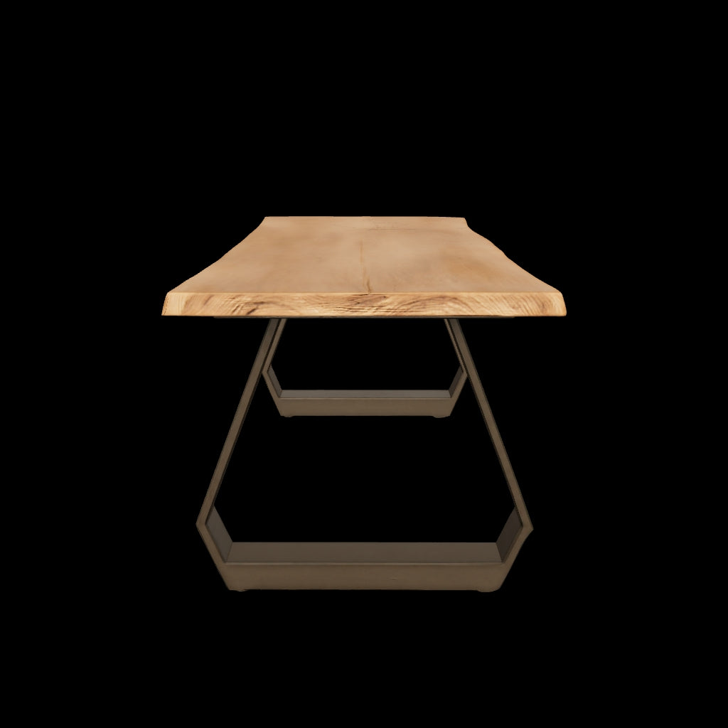 Strong and Sturdy Dining Table Legs 3D Model View