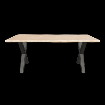 Heavy Duty Steel X-Frame Table Legs 3D Model