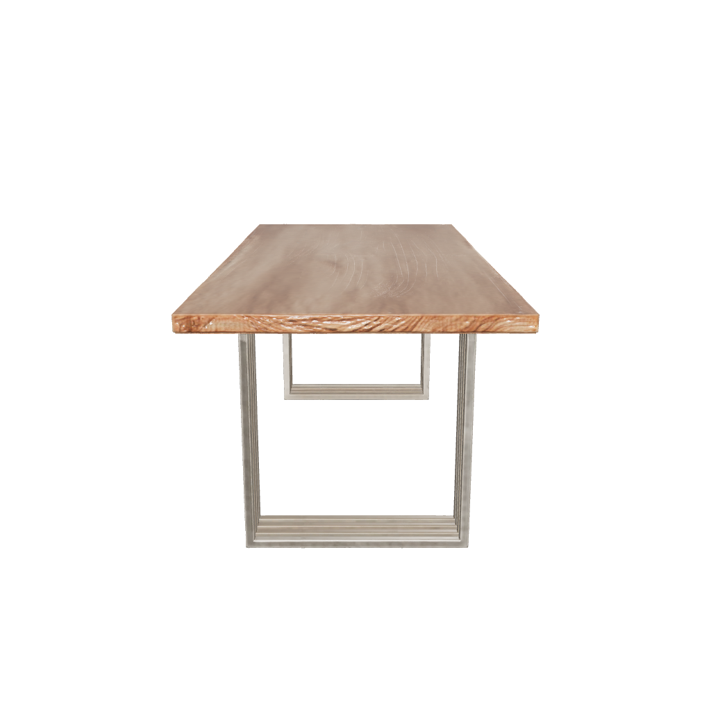 Modern Steel Table Legs - STRIPES Style 3D Model
