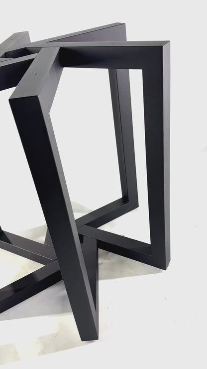 Video of Metal Dining Table Base - SUN