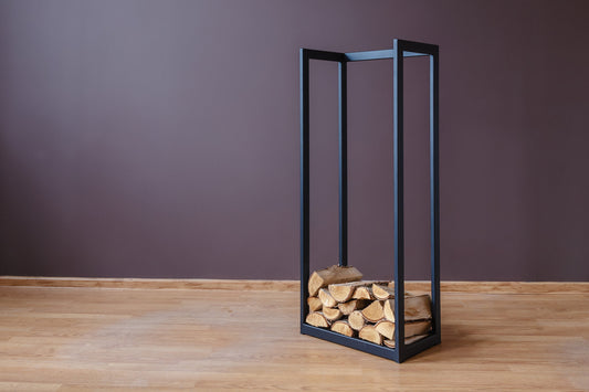 STEEL FIREWOOD RACK, Steel firewood holder