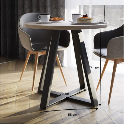 Dining TABLE LEG for ROUND table top,Industrial style table leg,Steel metal table leg,Dining table leg,Kitchen table leg,Round table