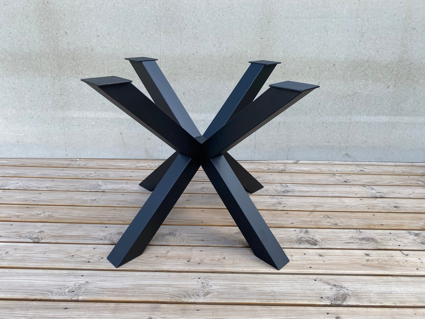 SPIDER table leg/ Dining table leg/ Industrial table leg/ Steel table leg/ Metal table leg/ Restaurant table leg/ Cafe table/Diagonal 99 cm