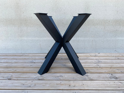 SPIDER table leg/ Dining table leg/ Industrial table leg/ Steel table leg/ Metal table leg/ Restaurant table leg/ Cafe table/Diagonal 79 cm