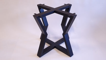 Dining table base for ROUND and SQUARE table top,Industrial style table leg,Steel metal table leg,Dining table leg,Kitchen table leg/ 80 cm