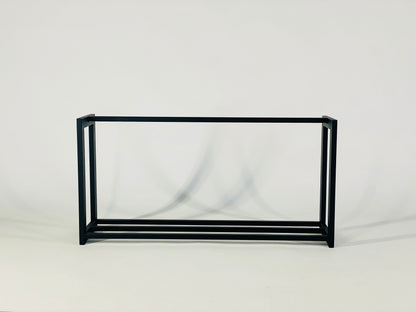 ELEGANT FLAT FIREWOOD rack/ Horizontal firewood rack/ Floor firewood rack