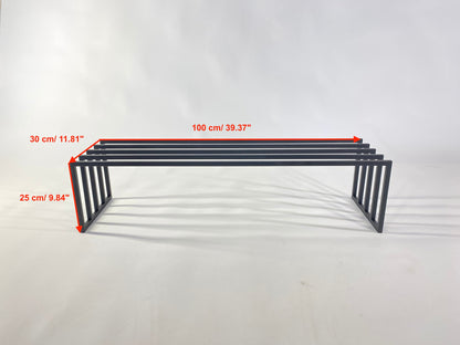 Ultra modern industrial style STEEL SHOE RACK