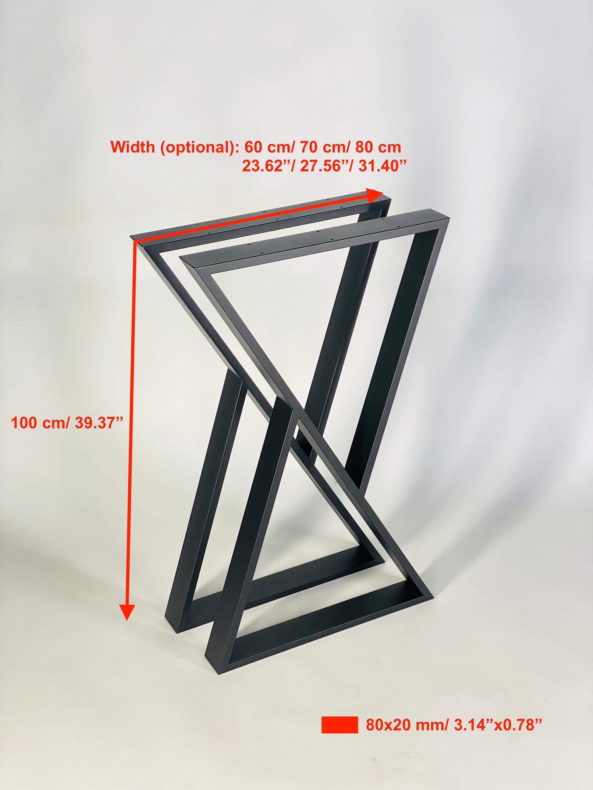 BAR HEIGHT, The BEST quality set of 2 table legs,Industrial table legs,Steel table legs,Metal table legs,Kitchen table legs,Bar table leg