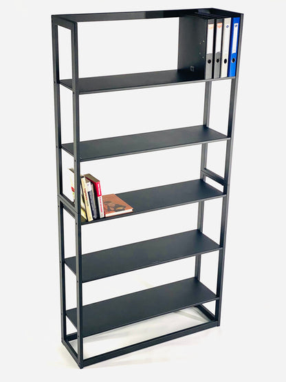Free standing METAL SHELVING UNIT for books/folders/plants/home accessories/Steel stand/ Storage organiser/Kitchen shelving/Bathroom shelvin